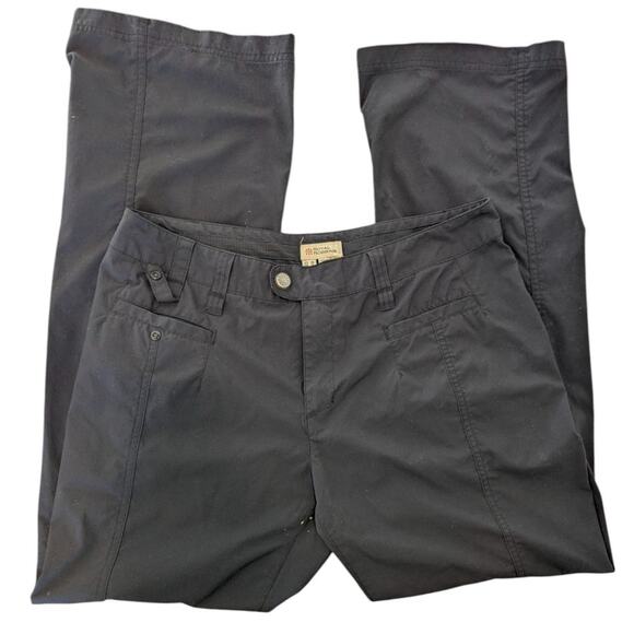 Royal Robbins Black Discovery Pencil Stretch Lightweight Everyday Pant Size 10 - Picture 2 of 5